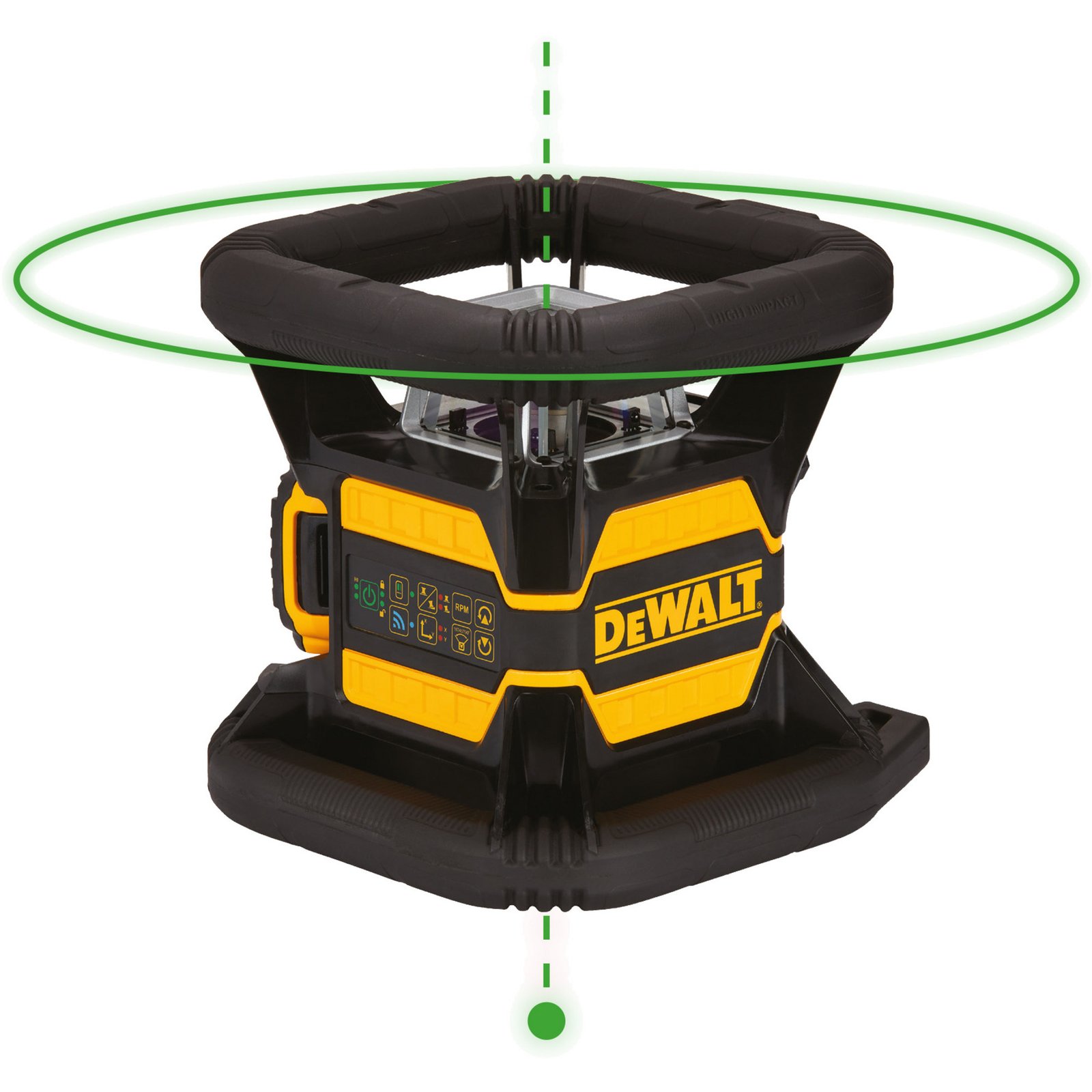 DEWALT Akku-Rotationslaser DCE080D1GS Negro