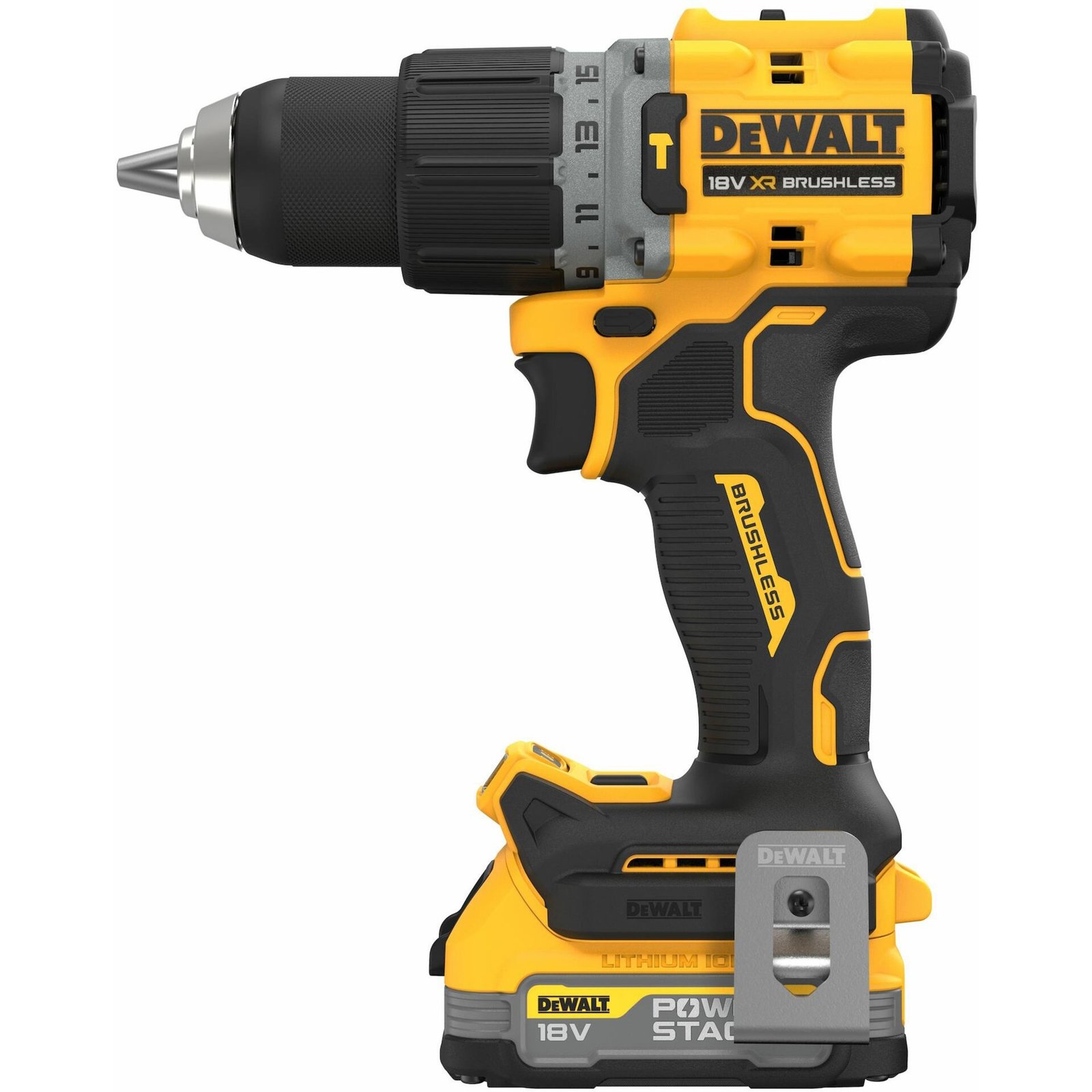 DEWALT Akku-Schlagbohrschrauber DCD805E2T Amarillo