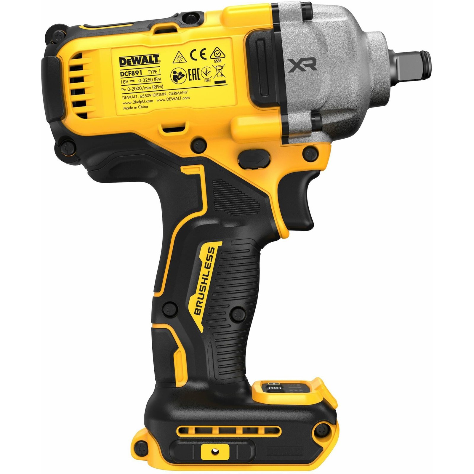 DEWALT Akku-Schlagschrauber DCF891NT Amarillo