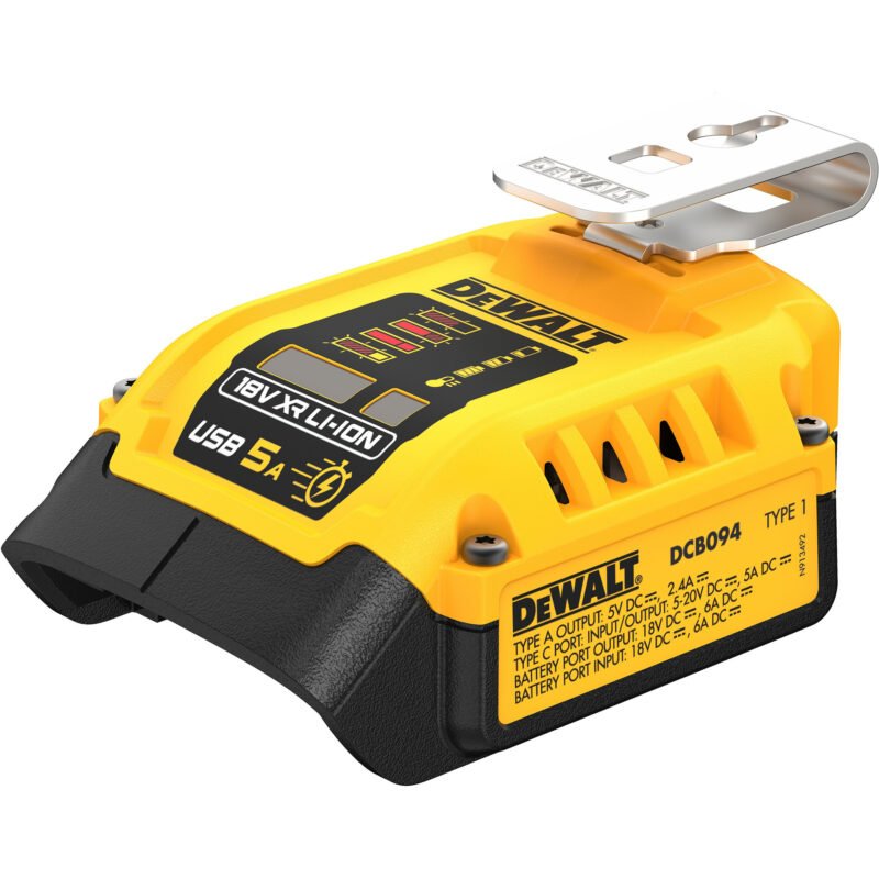 DEWALT Kombi-cargador DCB094K Negro