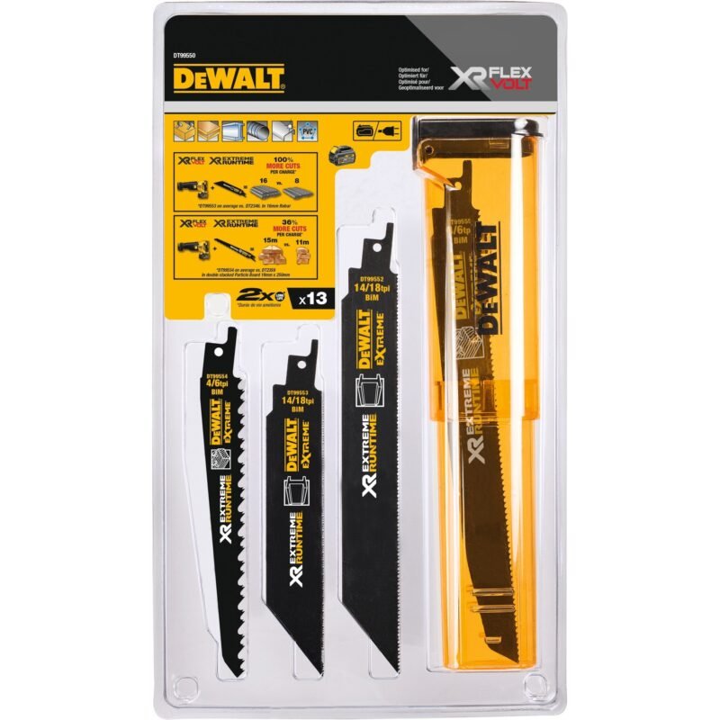 DEWALT Säbelsägeblatt-Satz DT99550