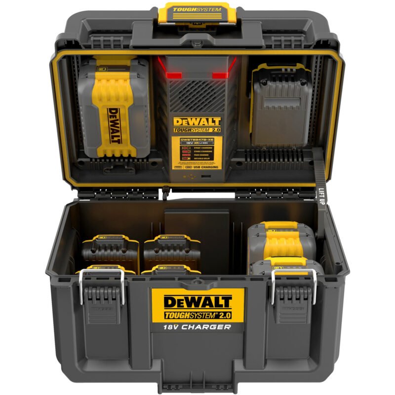 DEWALT ToughSystem 2.0 Charger Box DWST83471 Negro