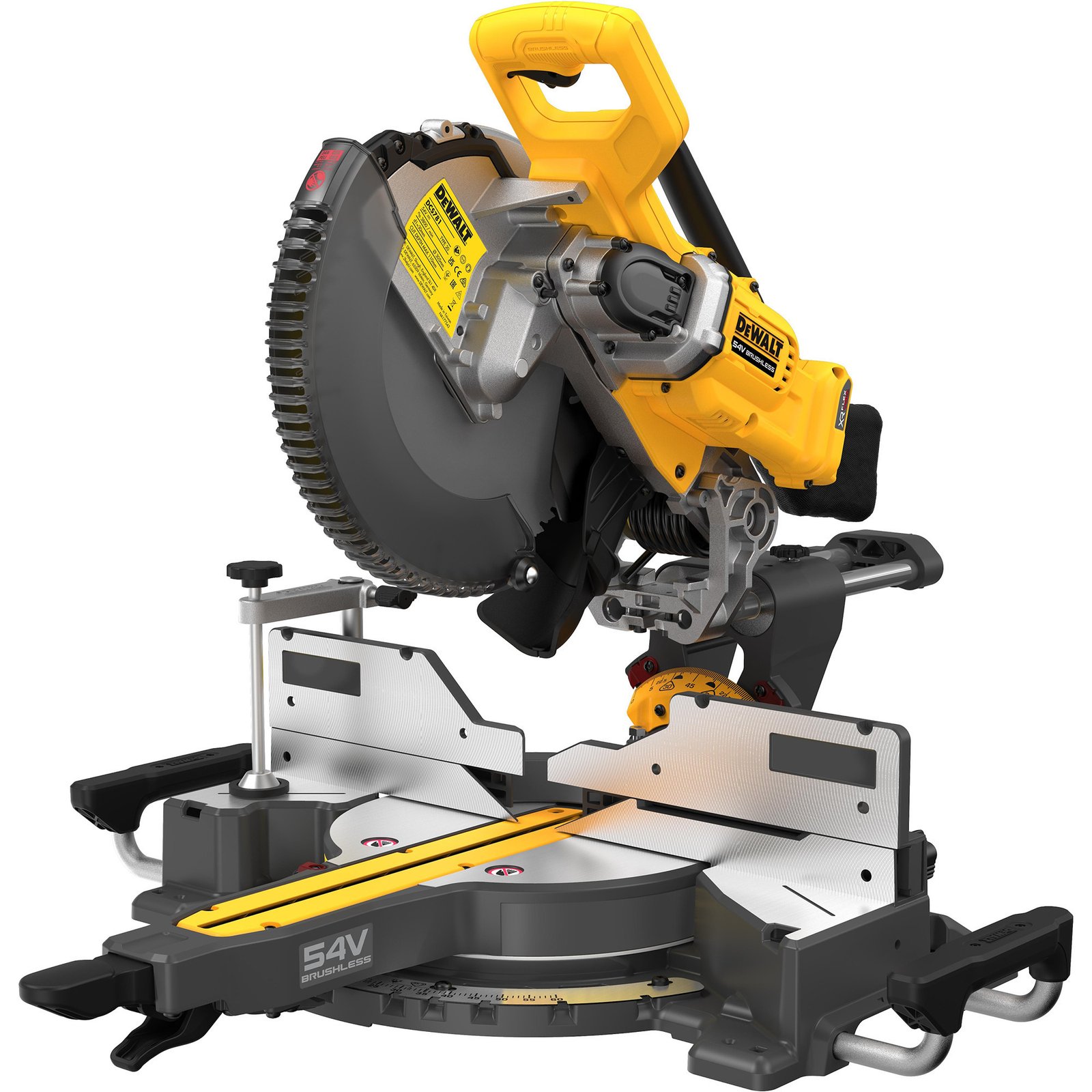 DEWALT XR FLEXVOLT Akku-Paneelsäge DCS781N Amarillo