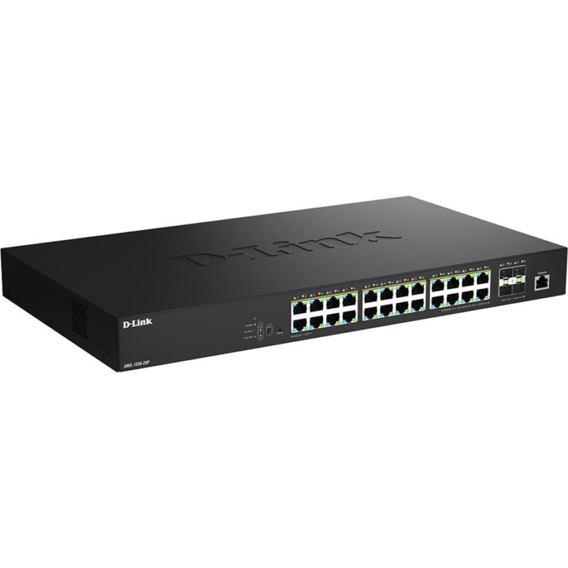 D-Link DMS-1250-28P/E Negro
