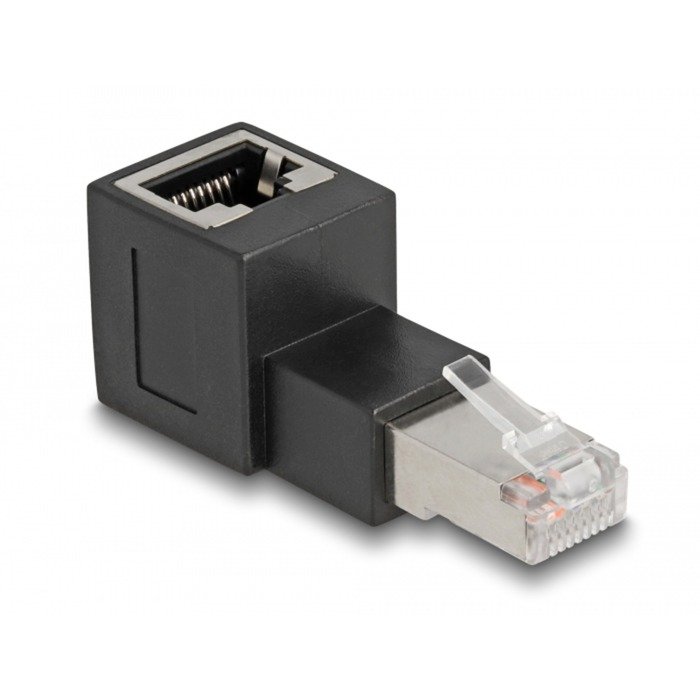 DeLOCK adaptador RJ-45 macho > RJ-45 hembra Negro
