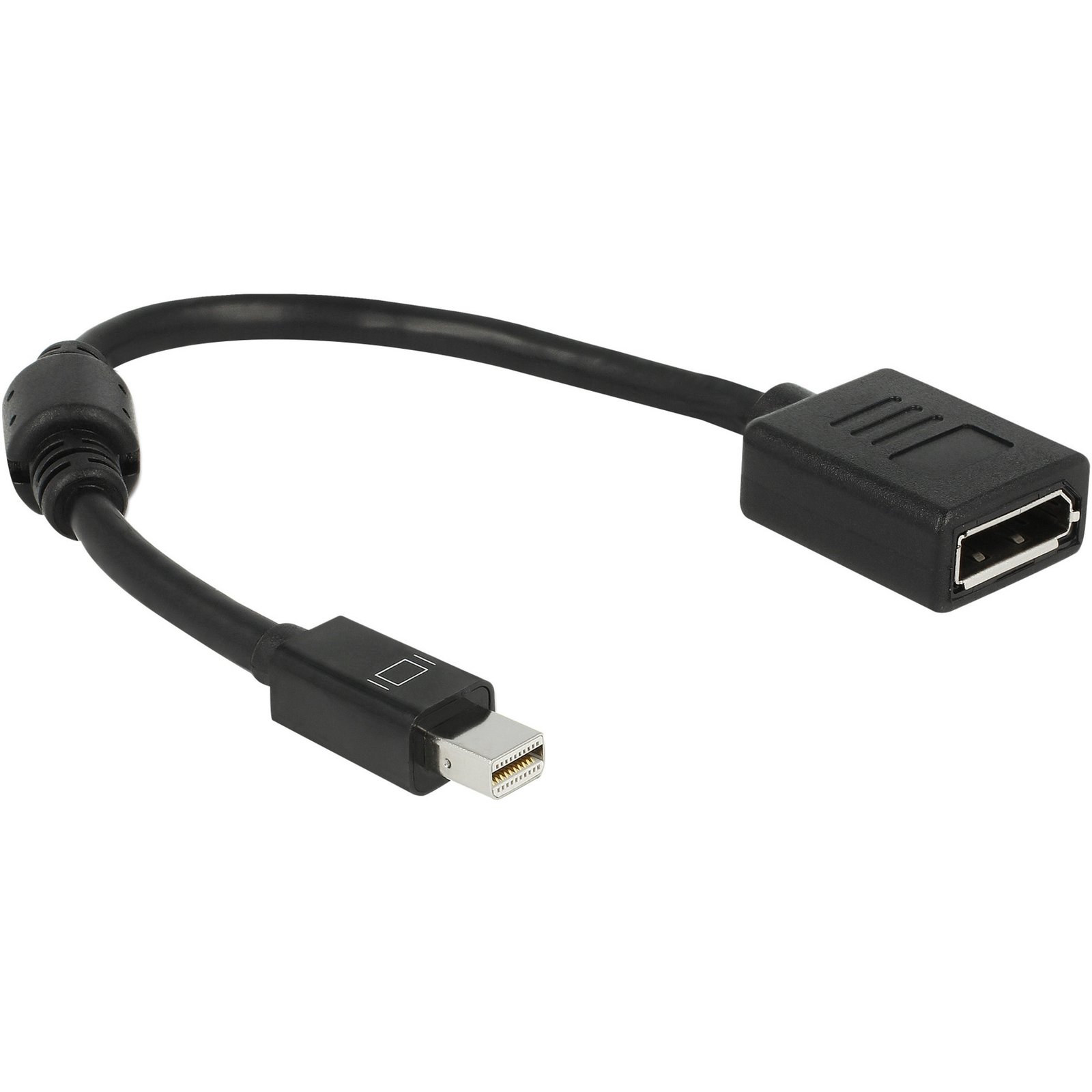 DeLOCK Adapterkabel Mini DisplayPort > DisplayPort 1.4 Negro