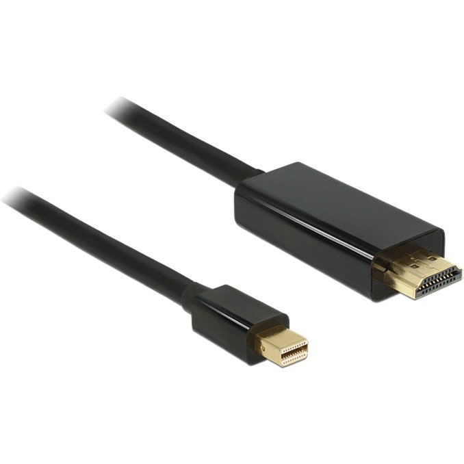 DeLOCK Adapterkabel miniDP macho > HDMI-A macho Negro
