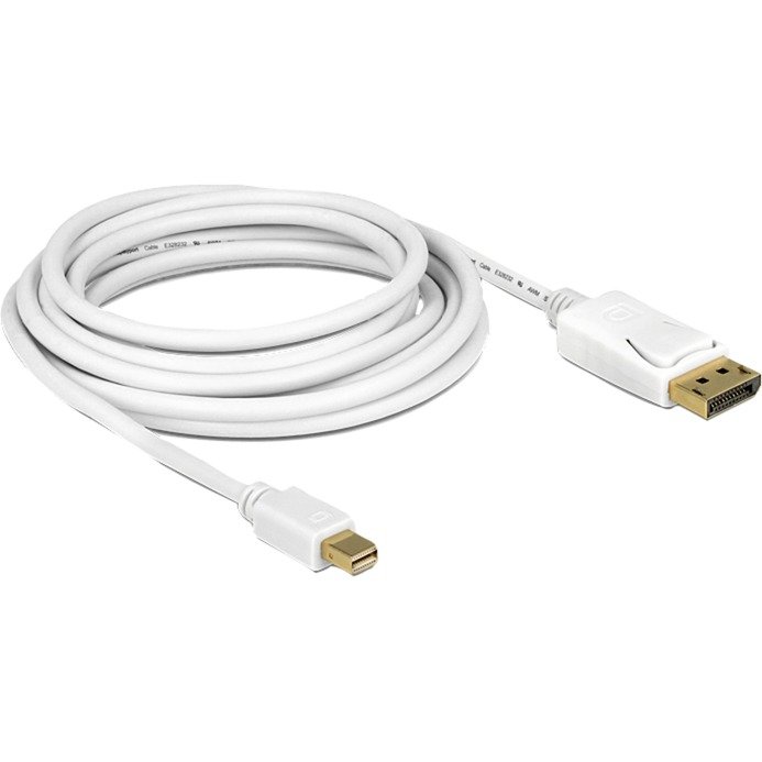 DeLOCK Adapterkabel mini DisplayPort > DisplayPort Blanco