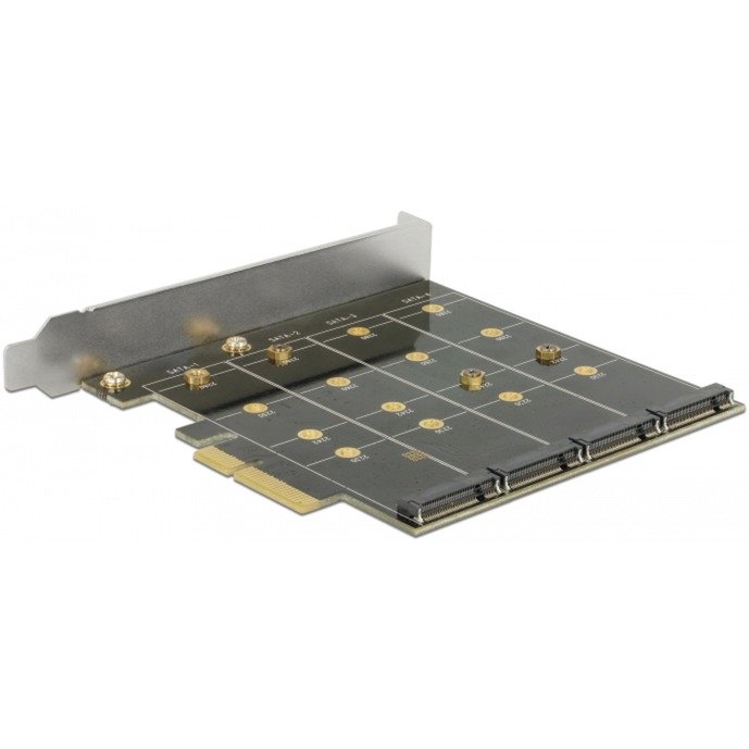 DeLOCK PCIe Karte > 4x interno M.2 B con RAID - Imagen 3