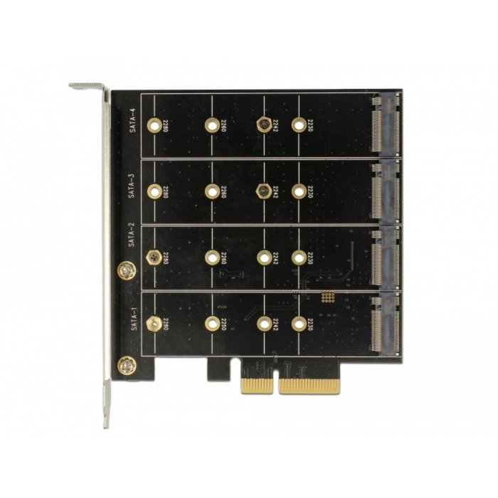 DeLOCK PCIe Karte > 4x interno M.2 B con RAID - Imagen 4