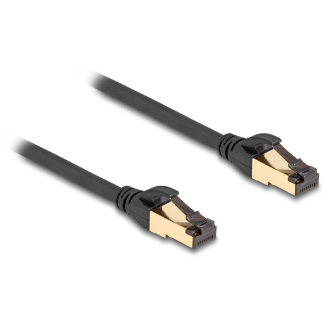 DeLOCK RJ-45 cable de red Cat.6a S/FTP Negro