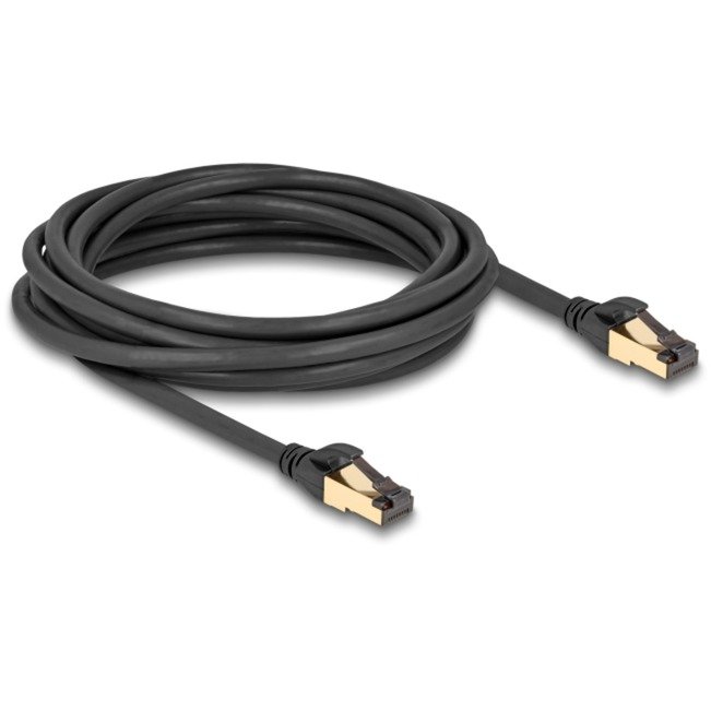 DeLOCK RJ-45 cable de red Cat.6a S/FTP Negro - Imagen 2