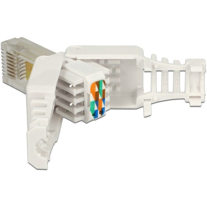 DeLOCK RJ-45 macho Cat.5e UTP Blanco - Imagen 2