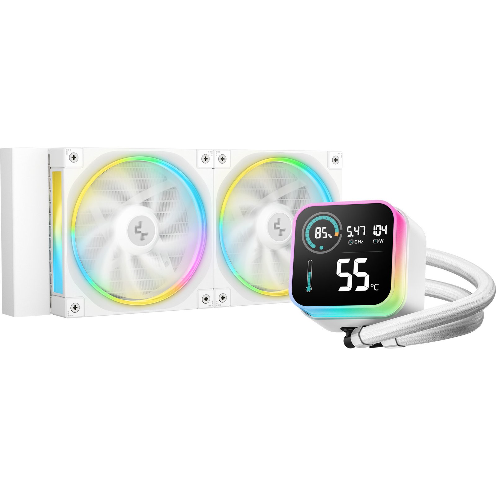 DeepCool LQ240 WH Blanco