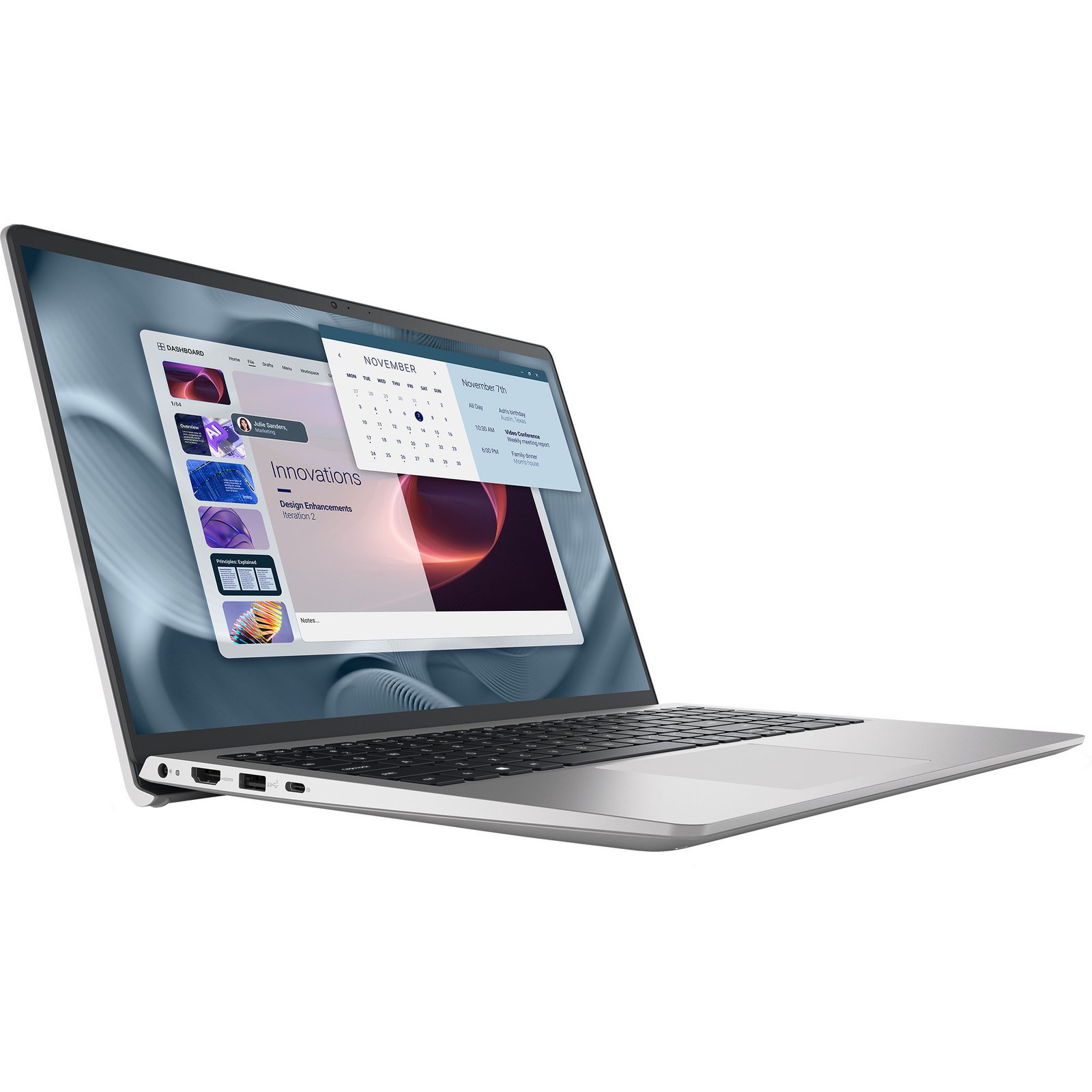 Dell Pro 15 Essential (M7K36) Plata, 512 GB