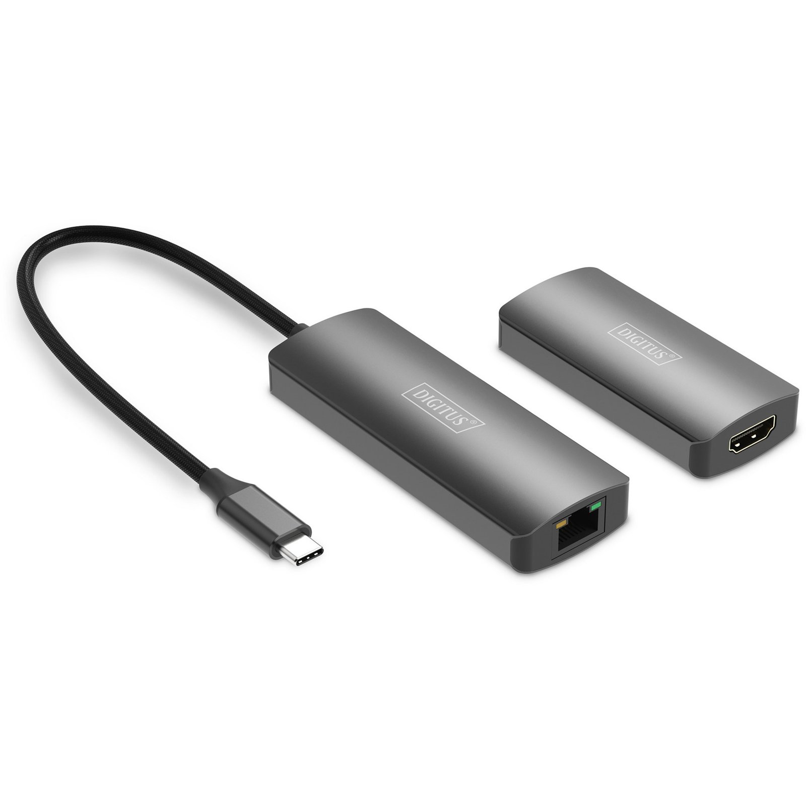 Digitus 4K Video Extender USB-C > HDMI Negro - Imagen 2