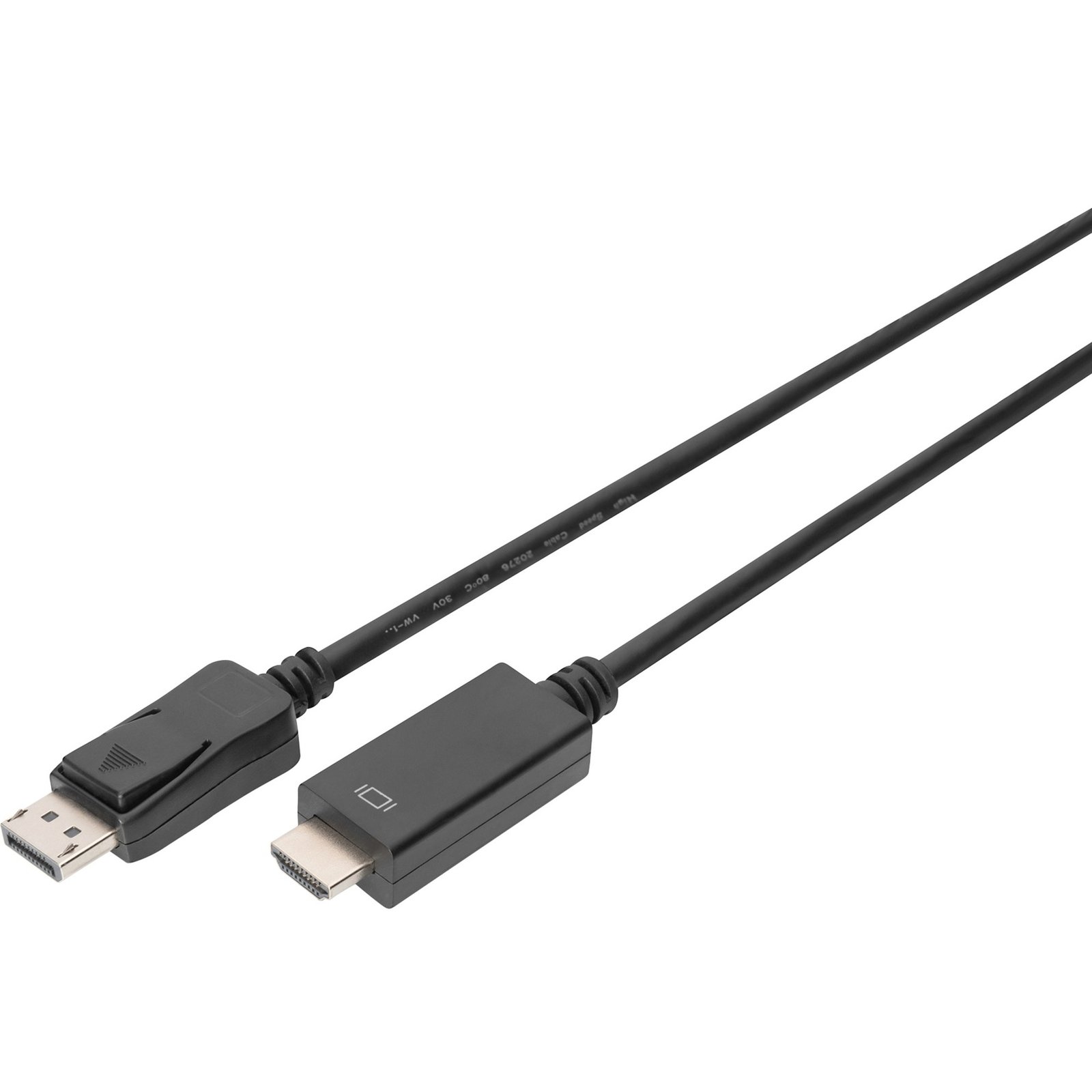 Digitus Adapterkabel DisplayPort > HDMI 4K Negro