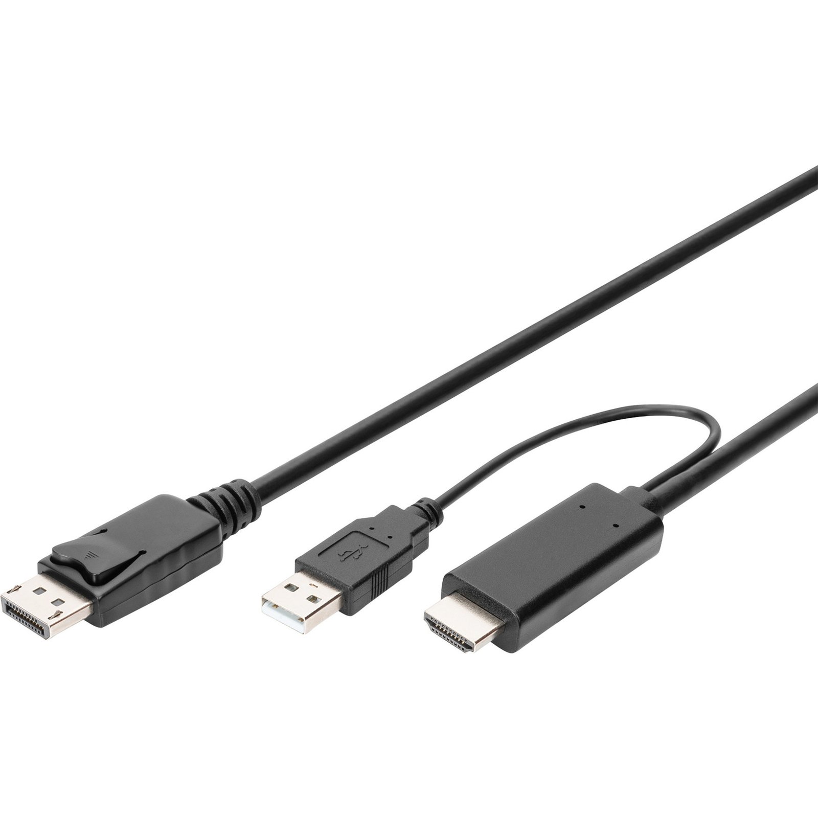 Digitus Adapterkabel HDMI > Displayport Negro