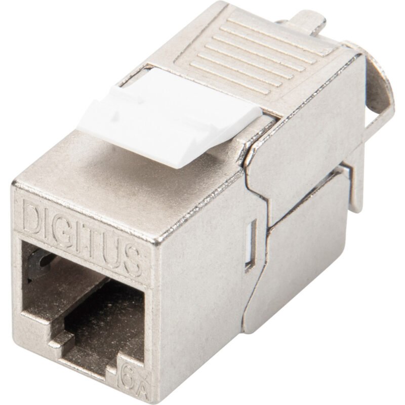 Digitus CAT 6A Keystone-Modul geschirmt werkzeugfrei 48 Stk.