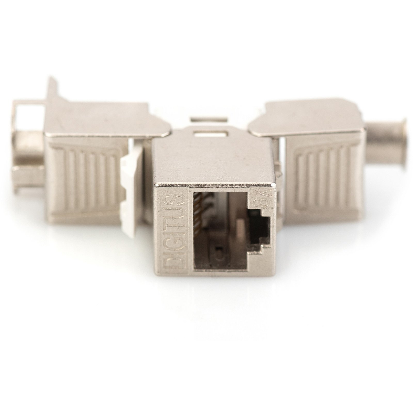 Digitus CAT 6A Keystone-Modul geschirmt werkzeugfrei 48 Stk. - Imagen 4