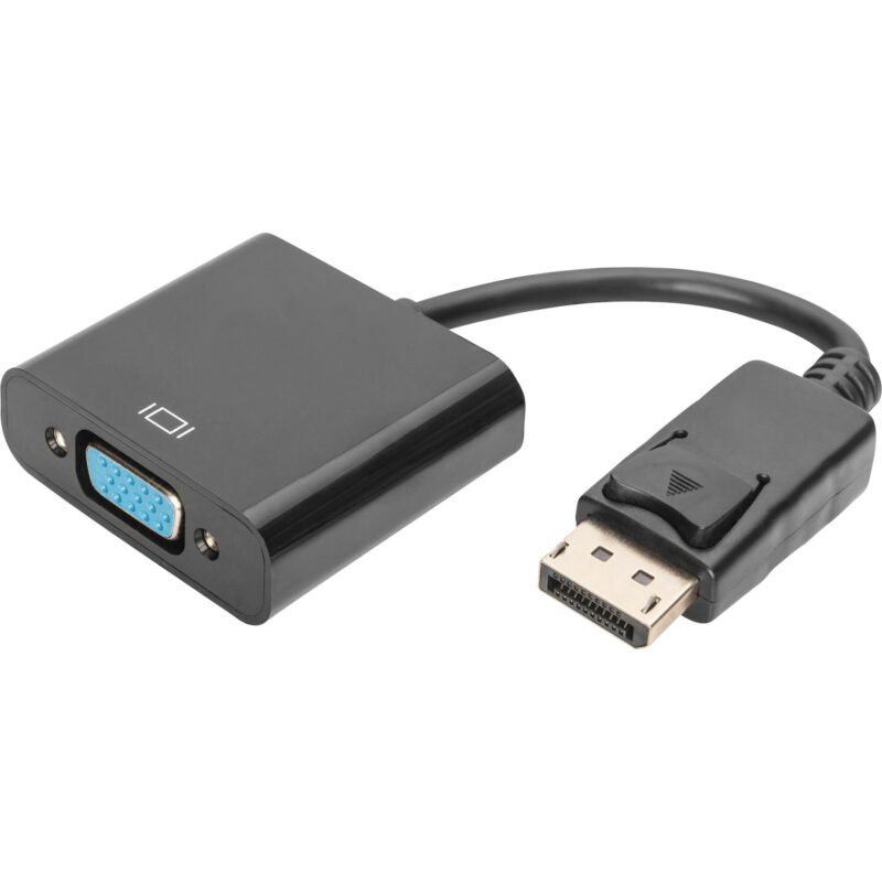 Digitus DisplayPort adaptador / Konverter Negro
