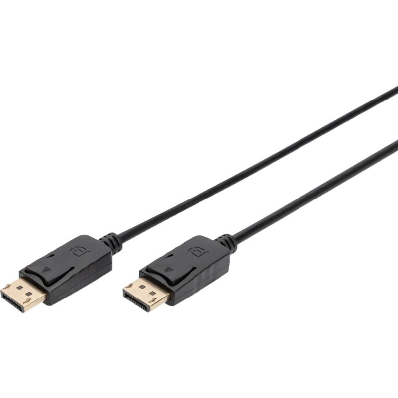 Digitus DisplayPort conexiones Negro