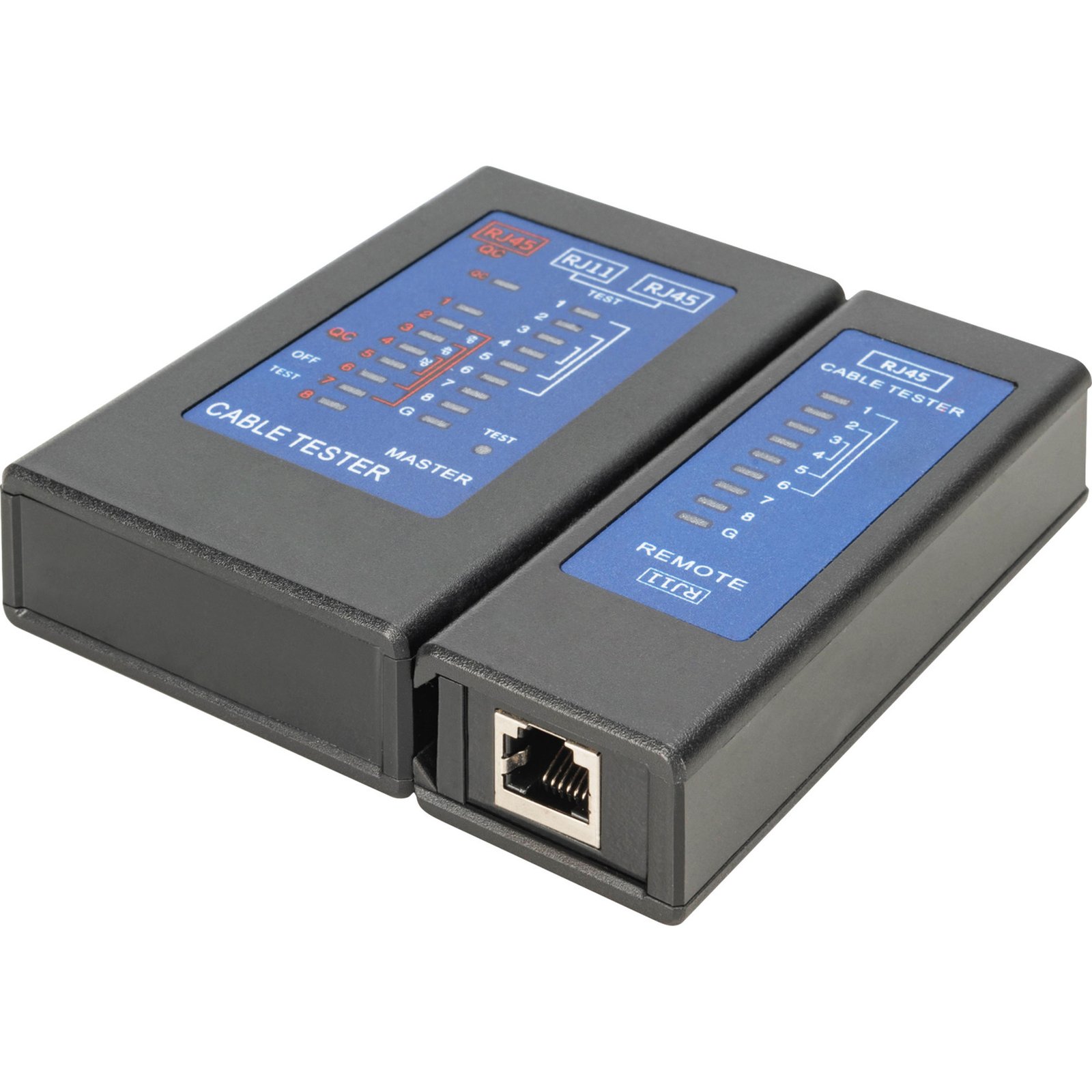 Digitus Einseitiger Kabeltester para RJ-45 cable de red Negro