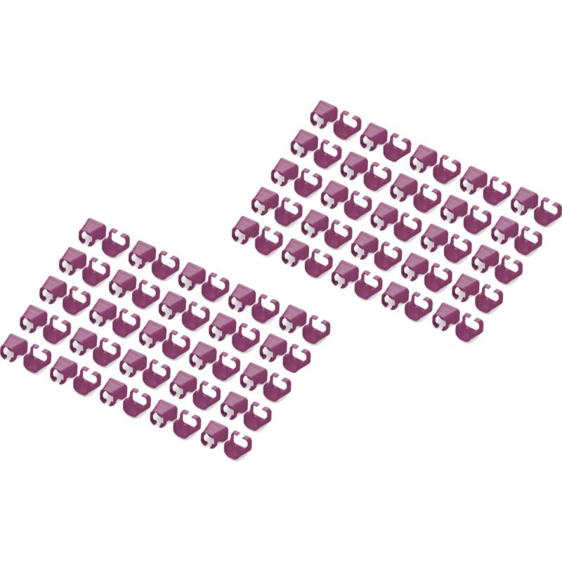 Digitus Farbclips para latiguillo - Magenta