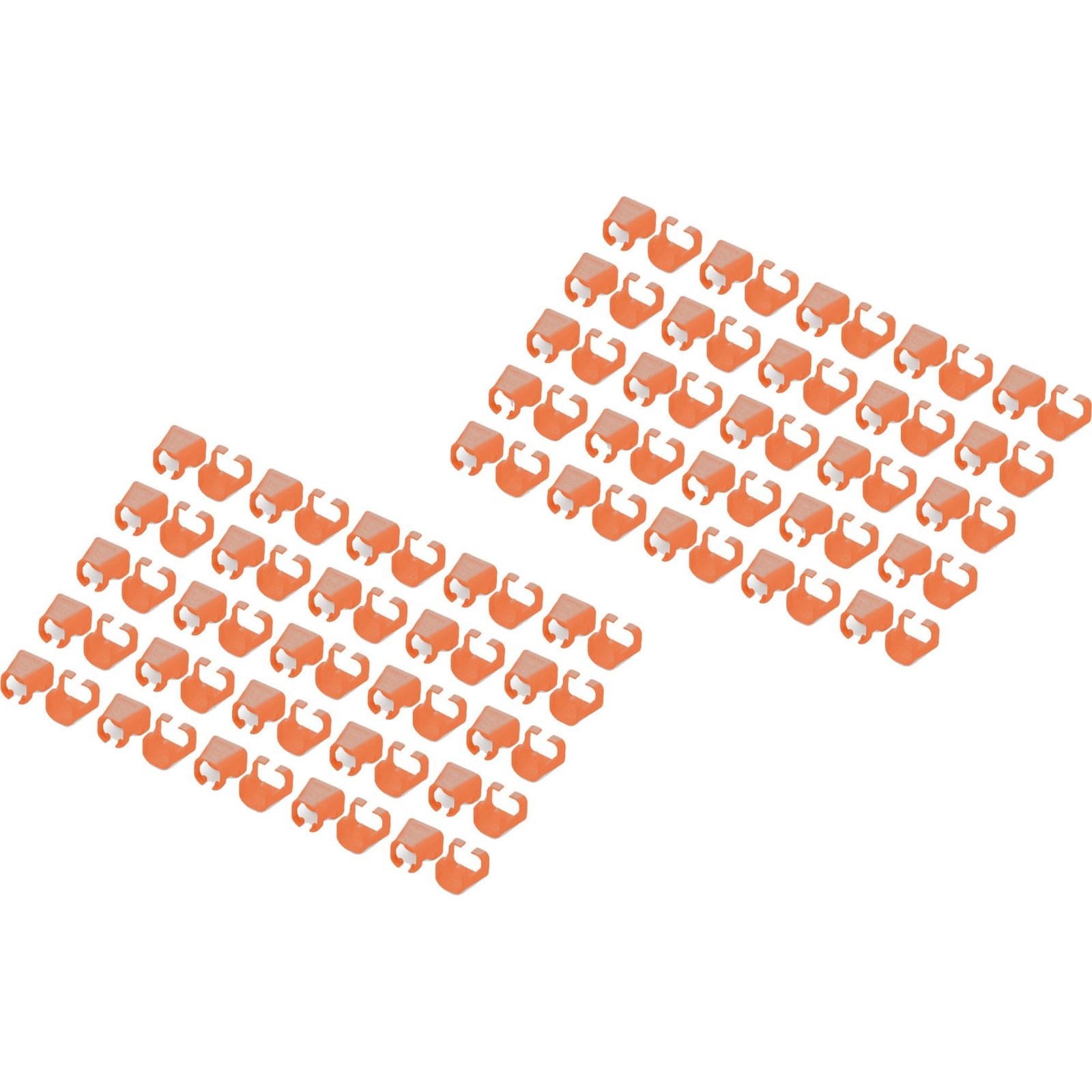 Digitus Farbclips para latiguillo - Orange Naranja