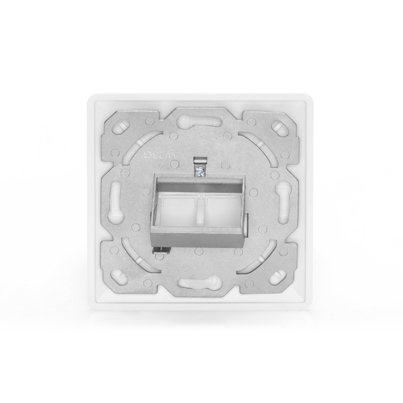 Digitus Frontplatte + Einbaurahmen para Multimedia/Keystone Blanco - Imagen 4