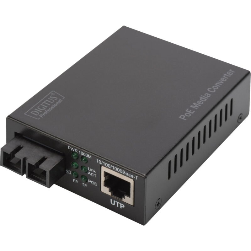 Digitus Gigabit PoE Medienkonverter