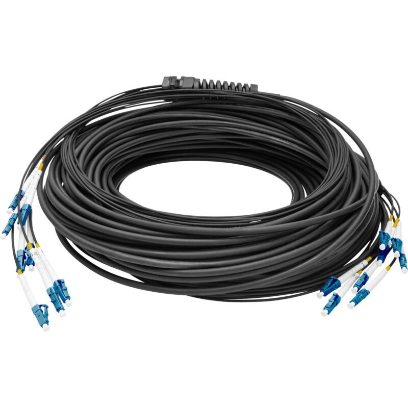 Digitus fibra óptica Universal Breakout cable Negro