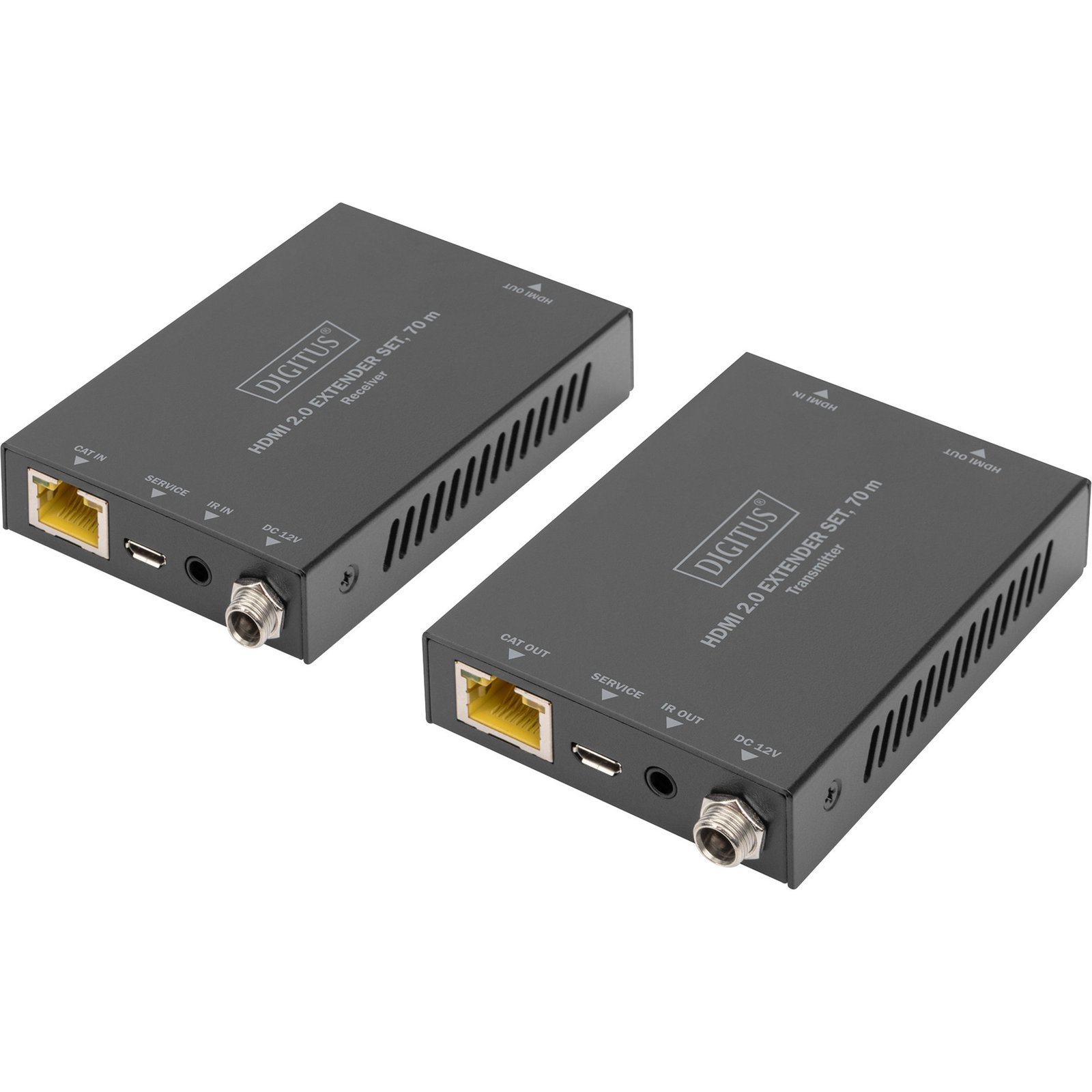 Digitus HDMI Extender Set 4K/60Hz Negro