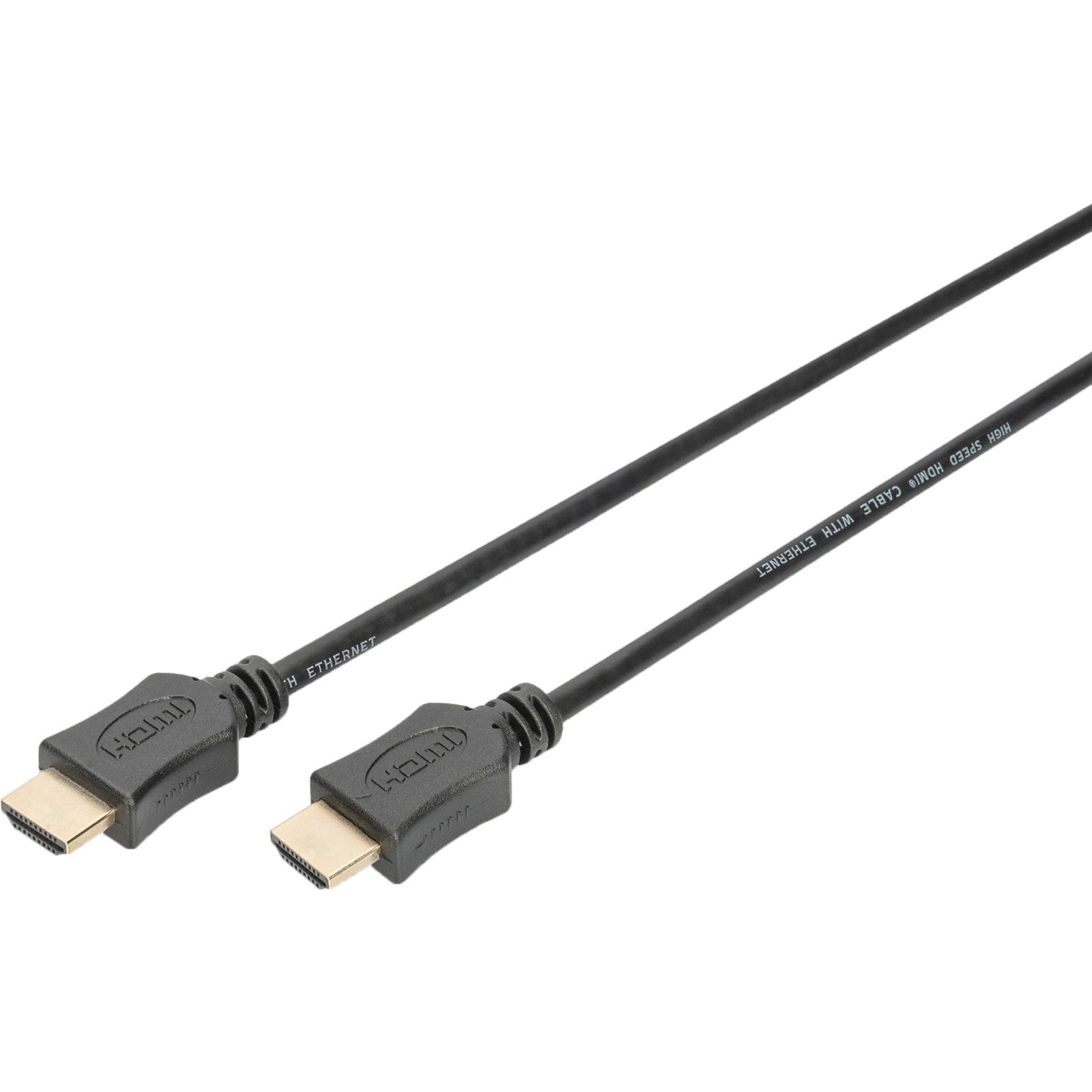 Digitus HDMI High Speed conexiones Negro