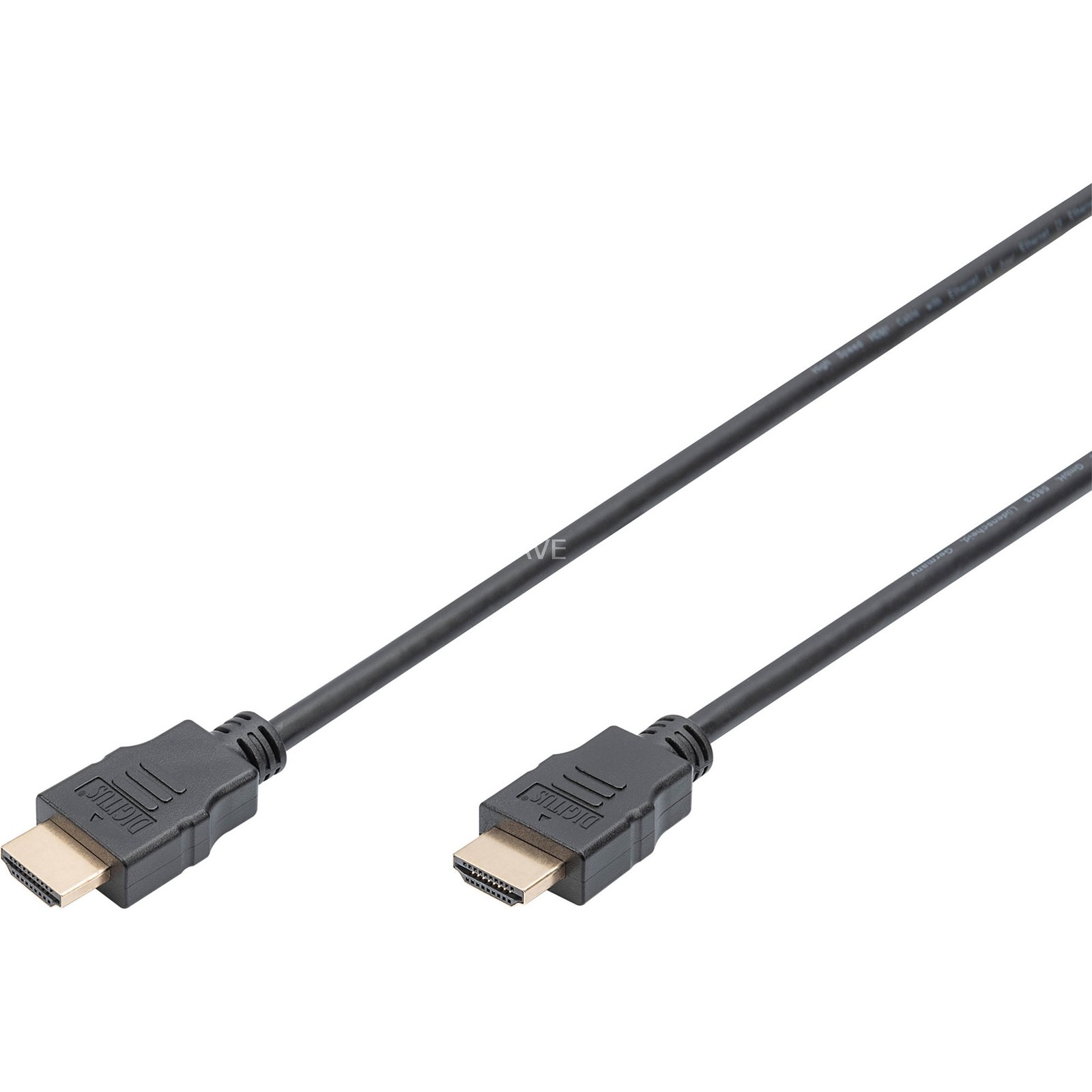 Digitus HDMI High Speed conexiones Negro