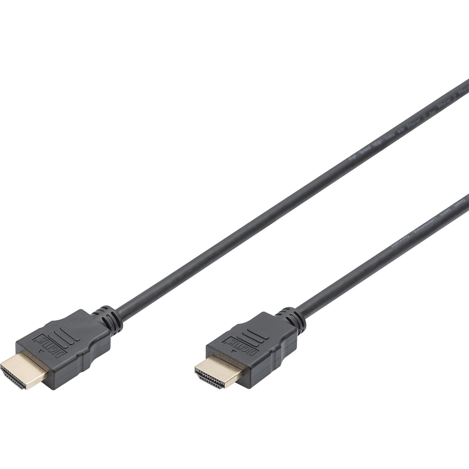 Digitus HDMI High Speed conexiones Negro