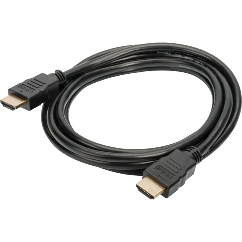 Digitus HDMI High Speed cable con Ethernet Negro