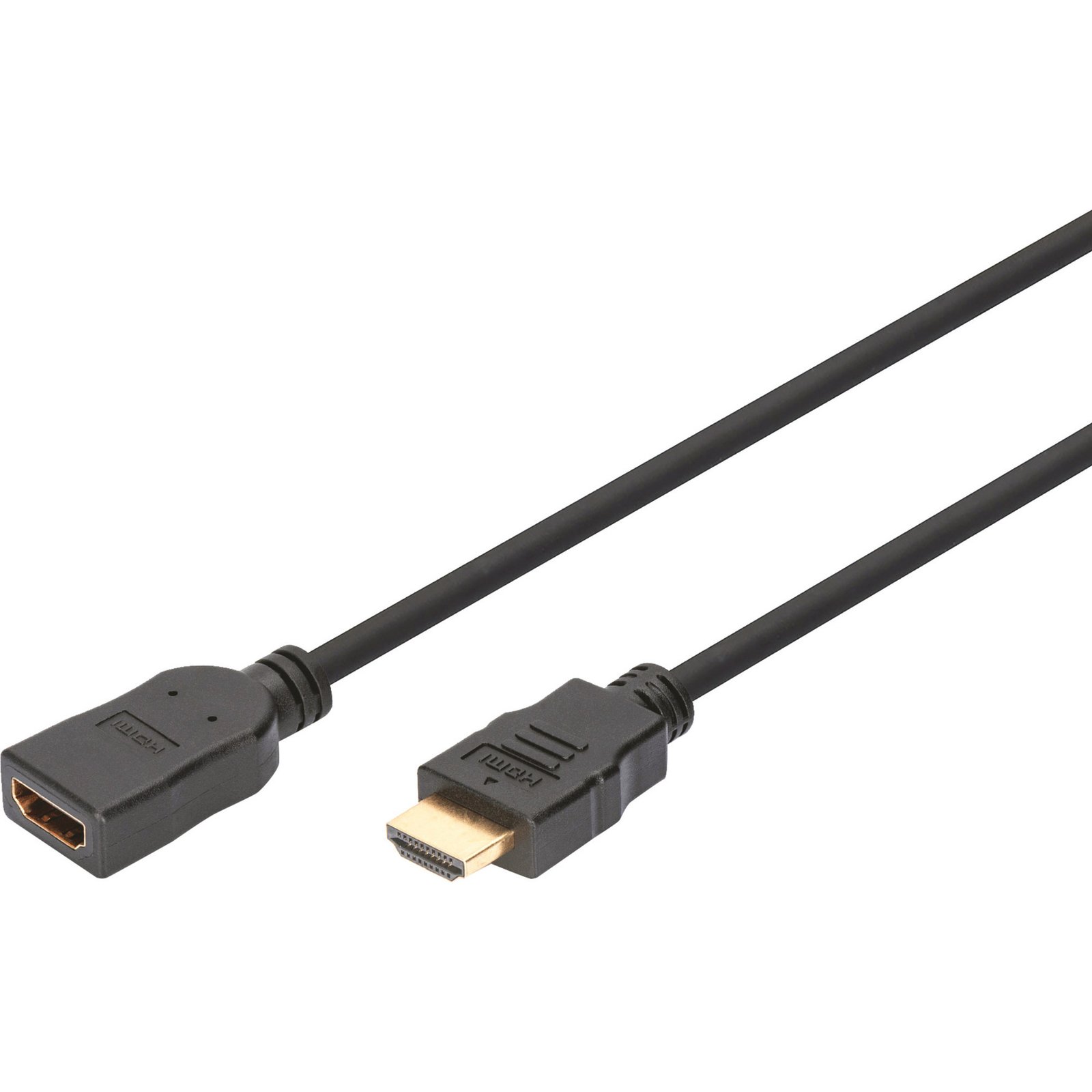 Digitus HDMI High Speed con Ethernet Verlängerungskabel Negro