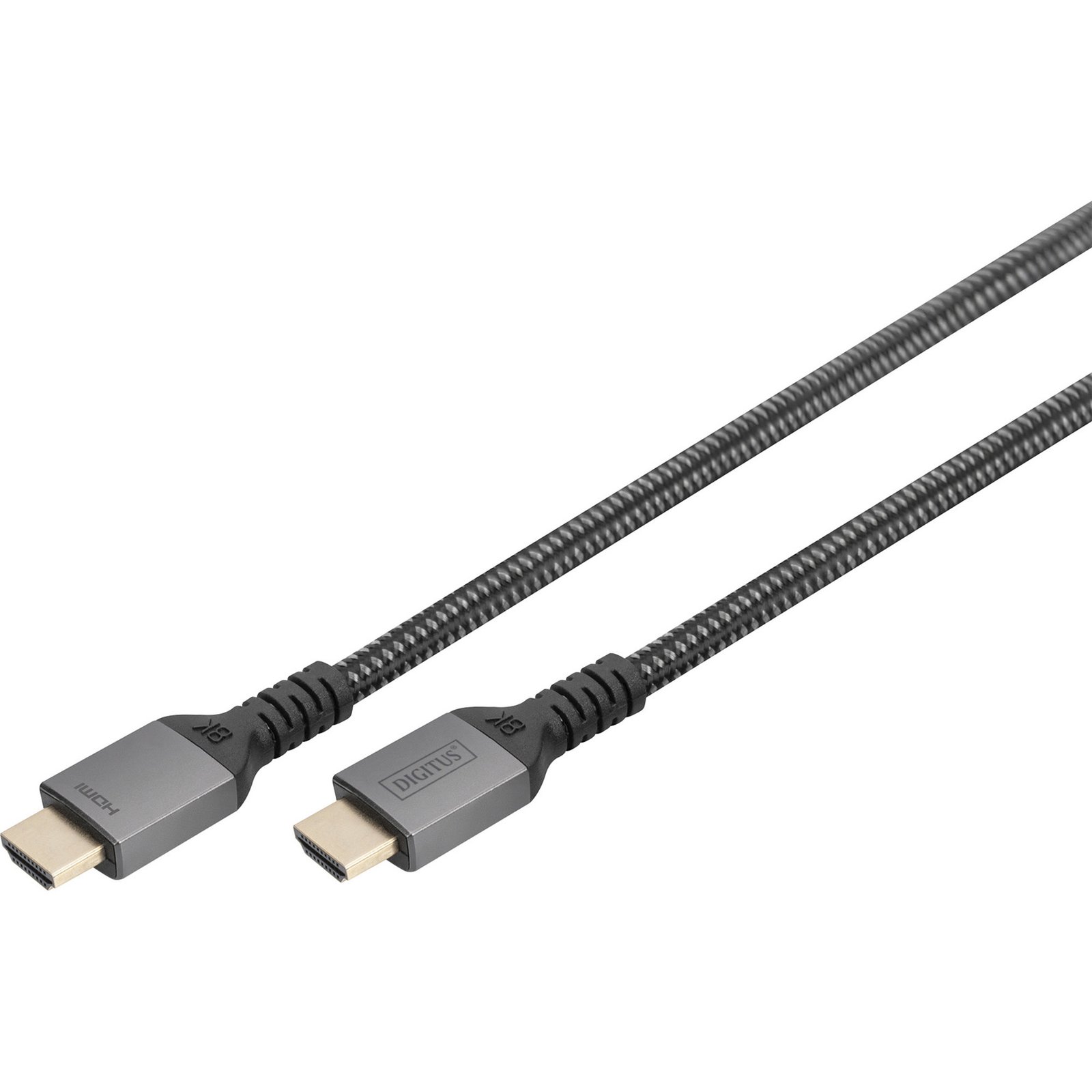 Digitus HDMI Ultra High Speed conexiones Negro