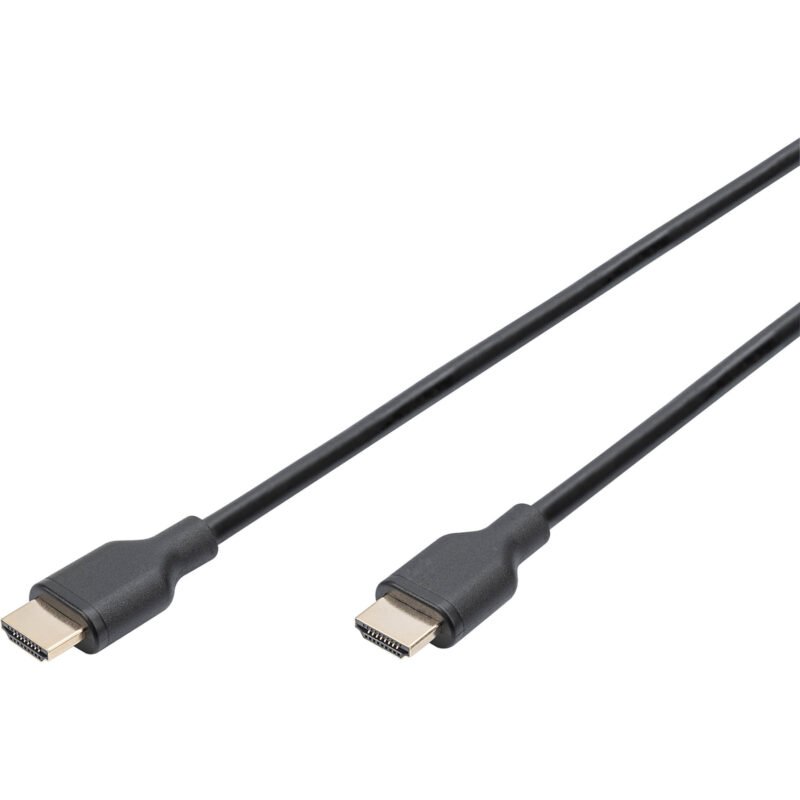 Digitus HDMI Ultra High Speed conexiones Negro