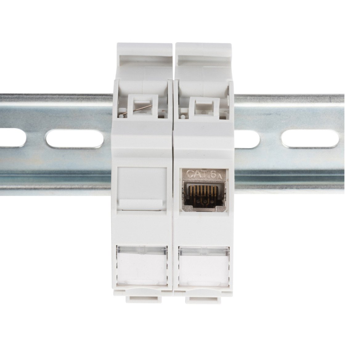 Digitus Keystone-Gehäuse para Hutschienen Montage Blanco - Imagen 2