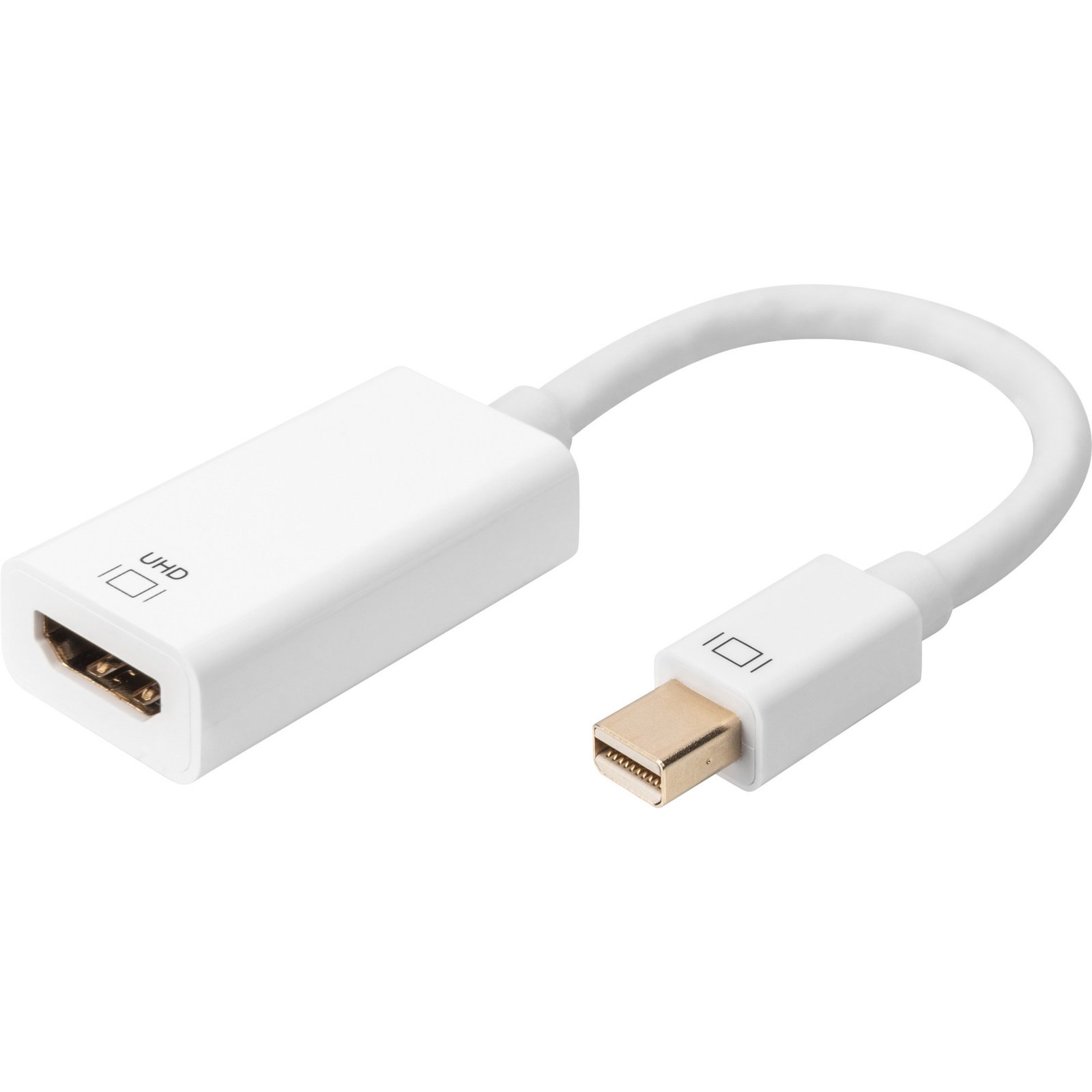 Digitus Mini DisplayPort auf HDMI adaptador / Konverter Blanco