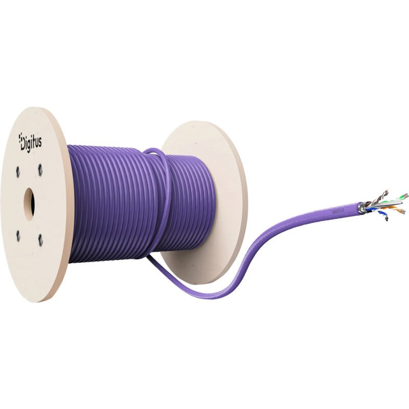 Digitus Professional Cat.6 F/UTP cable de instalación Símplex Morado