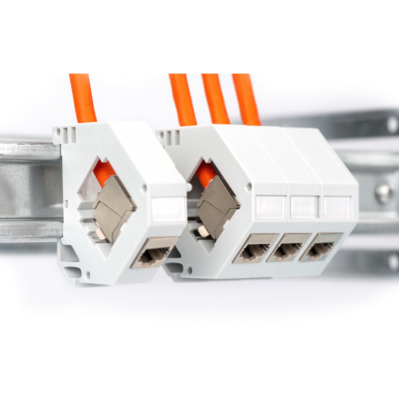 Digitus Professional Cat.7 S/FTP cable de instalación Símplex Naranja - Imagen 4