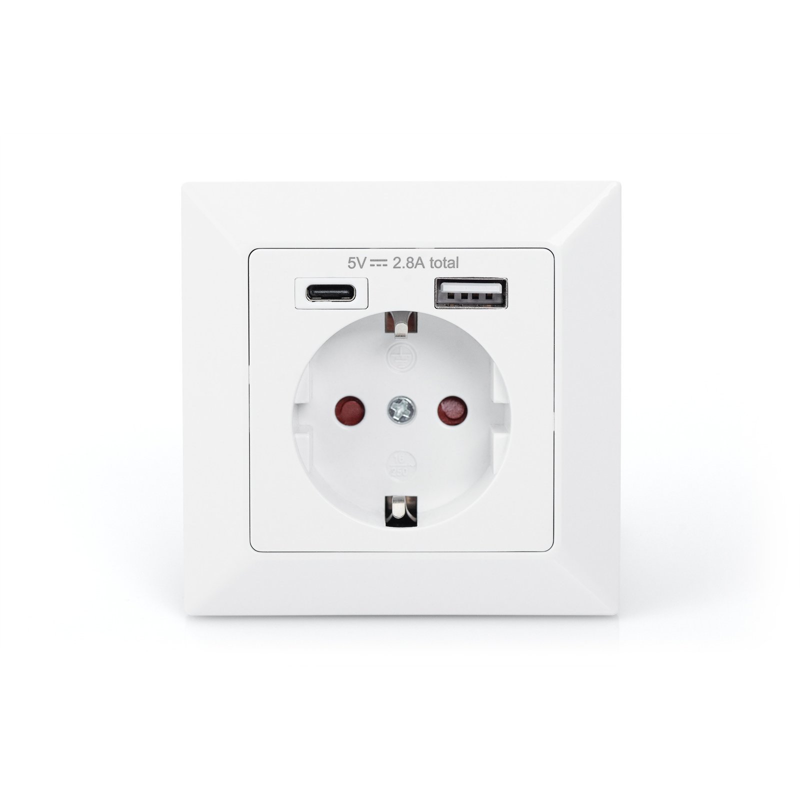 Digitus Sicherheits-Steckdose Unterputz Blanco - Imagen 3
