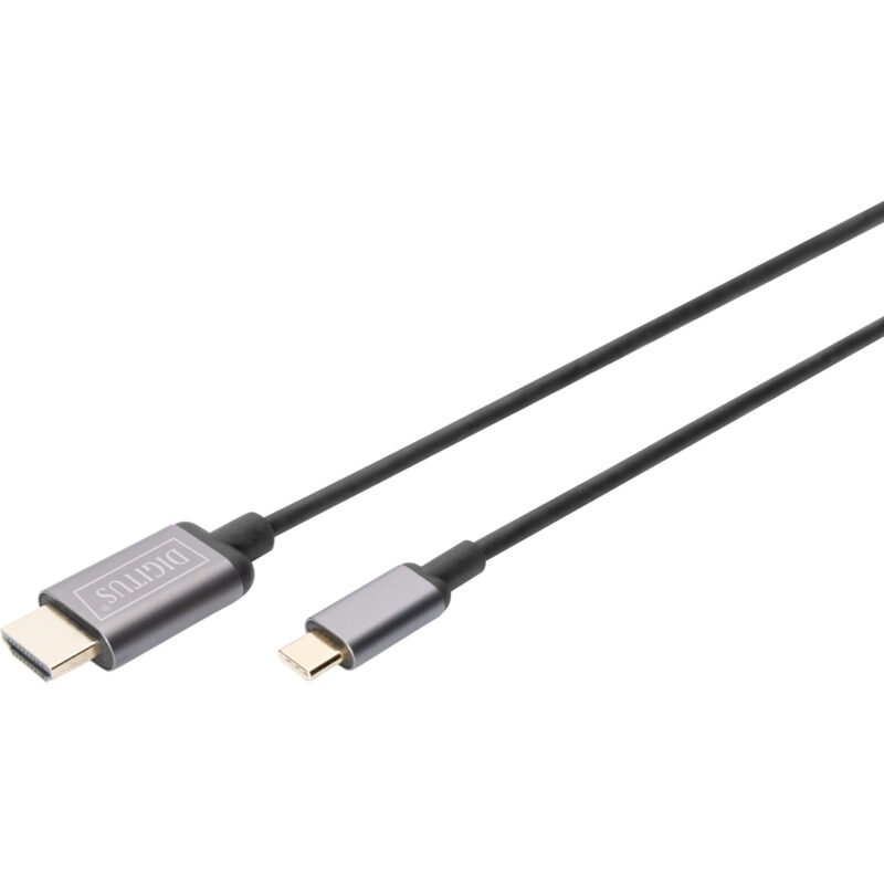 Digitus USB-C Adapterkabel USB-C > HDMI A Negro