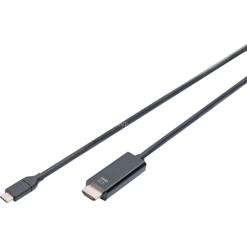 Digitus USB-C Adapterkabel USB-C > HDMI A Negro