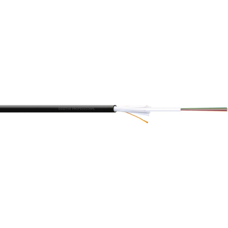 Digitus cable de instalación A/I-DQ(ZN)BH 50/125µ OM4 4F Dca Negro
