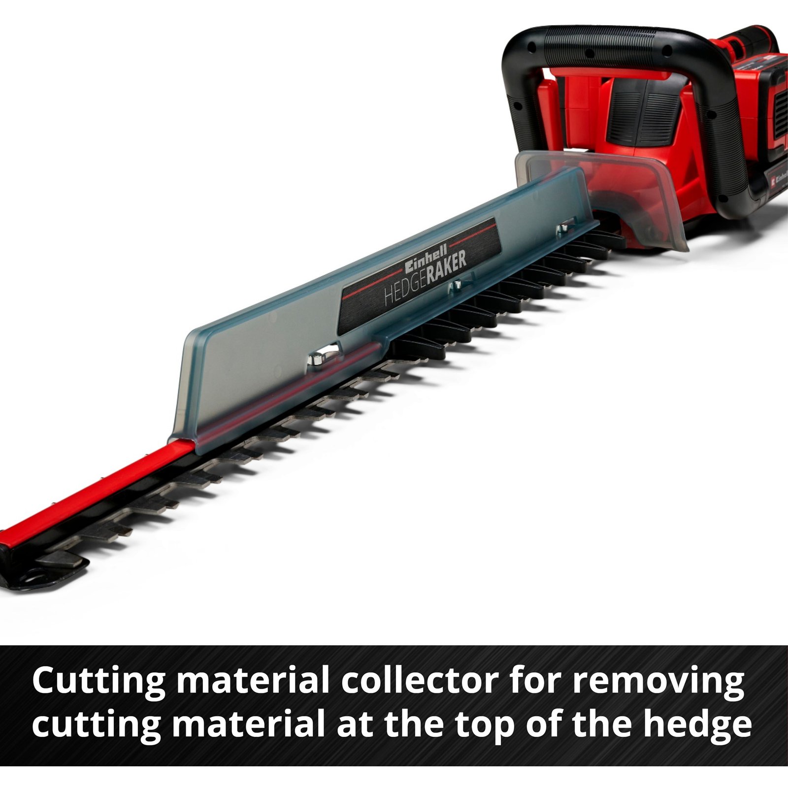 EINHELL Akku-Heckenschere GE-CH 36/65 Li-Solo Rojo - Imagen 5