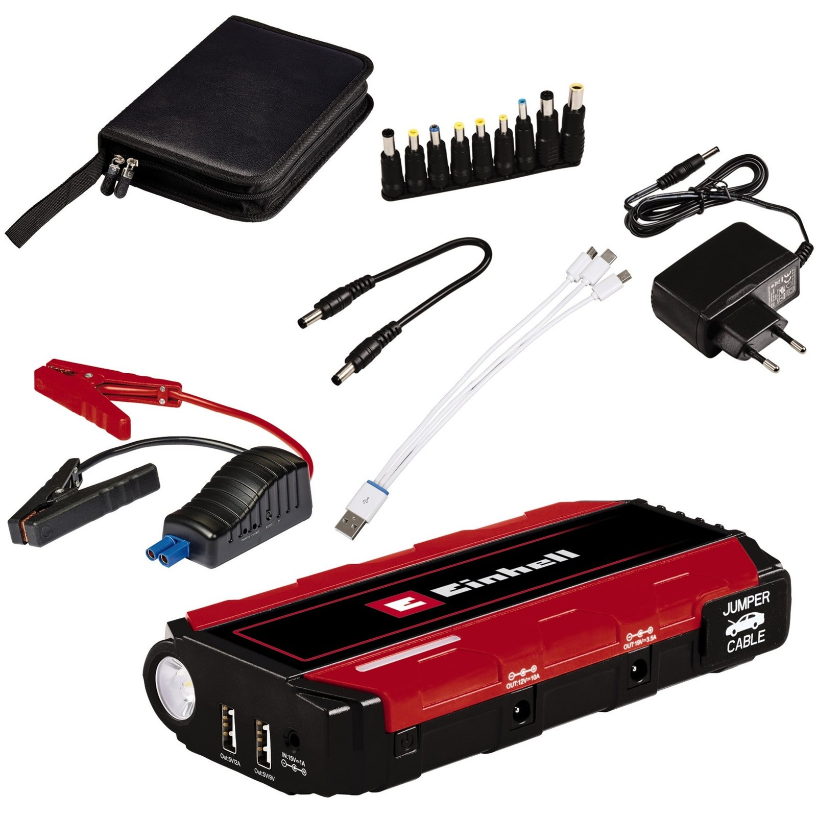 EINHELL Jump-Start batería externa CE-JS 12/1 Rojo